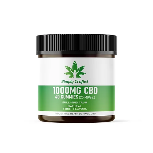 25mg CBD Gummies 40 count