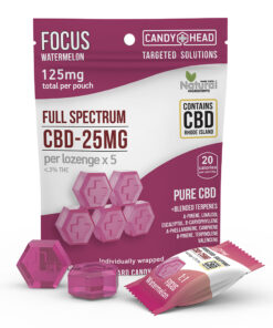 Focus Watermelon Lozenge 5pc Pouch