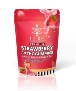 Luxe Strawberry THC Gummies | 20 Count