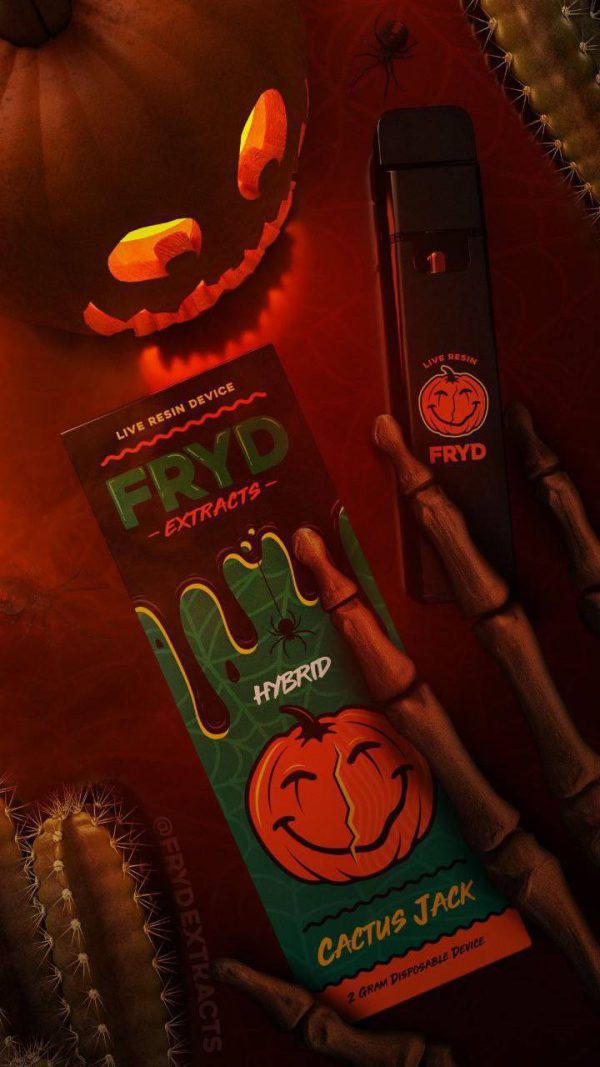 cactus jack FRYD DISPOSABLE CACTUS COOLER