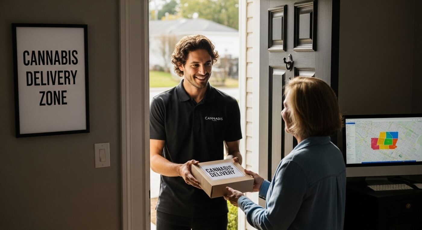 Cannabis delivery home