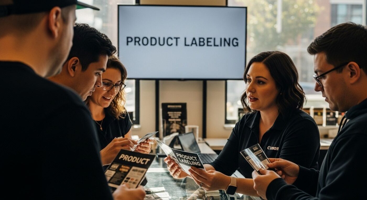 dispensary cannabis labeling