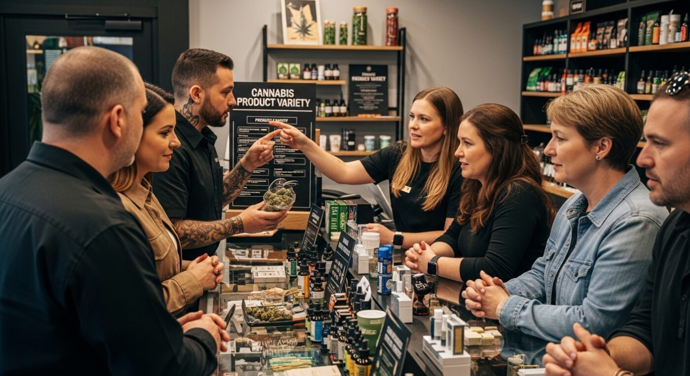 cannabis product variety